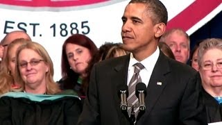 President Obama Speaks at the Joplin High School Commencement Ceremony