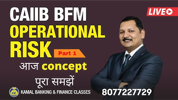 UNIT-13 #72 CAIIB BFM Operational Risk and Integrated Risk Management  Part 1 21-DEC 8:15 PM