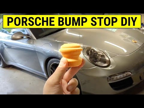 How to replace BUMP STOPS on a Porsche – Easy DIY Hack Tutorial on 997 (911, Cayman, Boxster)