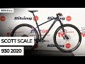 Bicicleta Scott Scale 930 2020 | Presentación