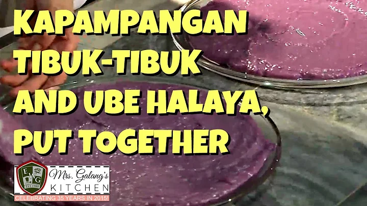 TIBUK-TIBUK UBE (Mrs.Galang's Kitchen S4 Ep5)