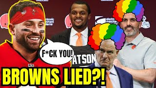 Browns May Have LIED about Baker Mayfield's BEHAVIOR to JUSTIFY DeShaun Watson TRADE! WTF!
