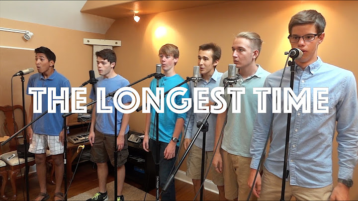 The Longest Time Cover version - Cover performance video thumbnail