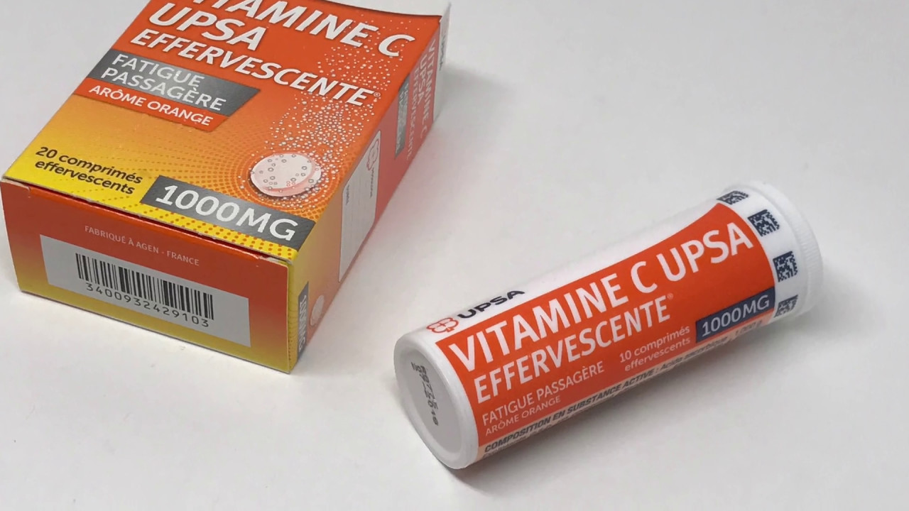 Vitamine C Upsa Effervescente Unboxing Youtube