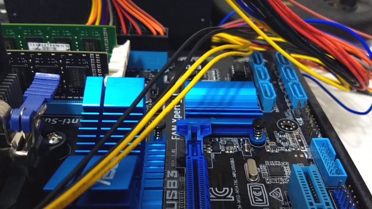 COMO MONTAR ASUS m5a78l-m Plus + fx8300