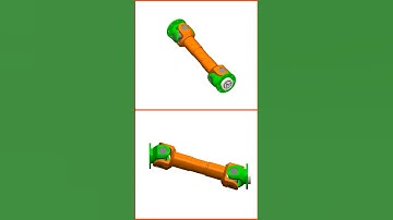 Universal coupling | Power transmission #simulation #animation #productdesign #engineering