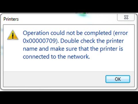 The Printer Installation Failed. Operation Could Not Be Completed Vista