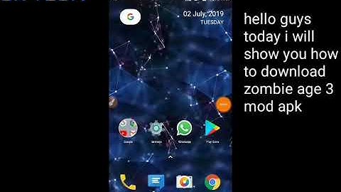 How to download zombie age 3 mod app unlimited money and ammo
