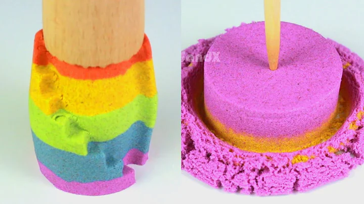 Very Satisfying and Relaxing REVERSE Kinetic Sand ASMR Compilation #35