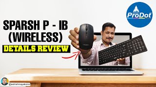 ProDot Sparsh -P Wireless Multimedia Keyboard and Mouse Combo - Details Review screenshot 1