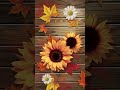 Golden Autumn Sunshine Sunflower mp3