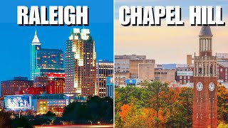 Raleigh vs Chapel Hill | Which City is Better? | NC Suburbs