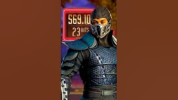 MK1 Sub Zero Combos With Janet 569 Damage