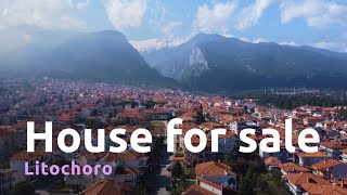 Townhouse with Mount Olympus view for sale in Litochoro, Pieria