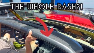 Removed the Whole Dash to Replace Two 4x6 Speakers | 1971 Stingray