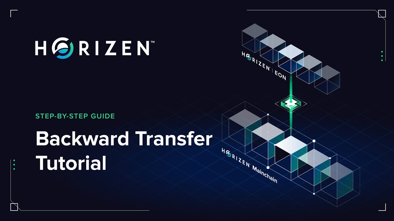 Horizen Backward Transfer Step-by-step Tutorial - YouTube