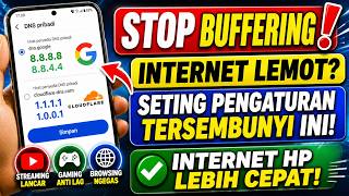 STOP Buffering! Cara Setting DNS Google &amp; Cloudflare Agar Internet HP Lebih Cepat