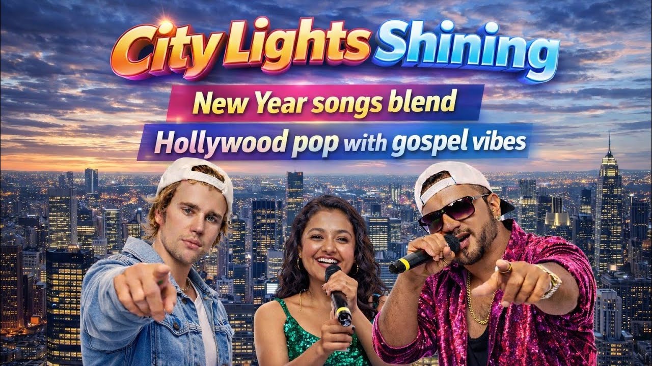 City Lights Happy New Year 2026 | Hollywood Gospel Remix | NYE Countdown Party Song