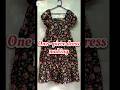 one - piece dress cutting and stitching/dress design #fashion #diy #dressdesign