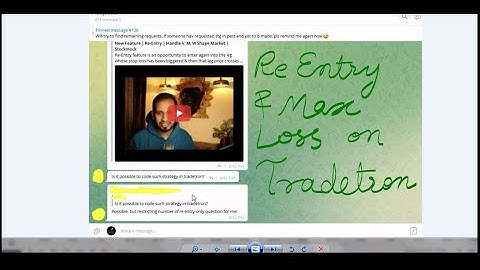 Hack to Make Re-Entry Strategy of StockMock on Tradetron - Part 1