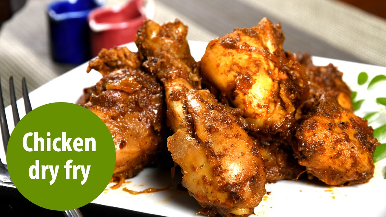 Chicken Dry Fry | Malabar Onam | Onam Recipes | Manorama Online - YouTube