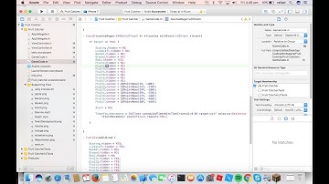 Xcode 8 - Part 3 How to make a simple iPhone game with Objective-C