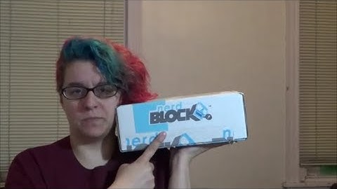 Nerd Block unboxing - March 2015