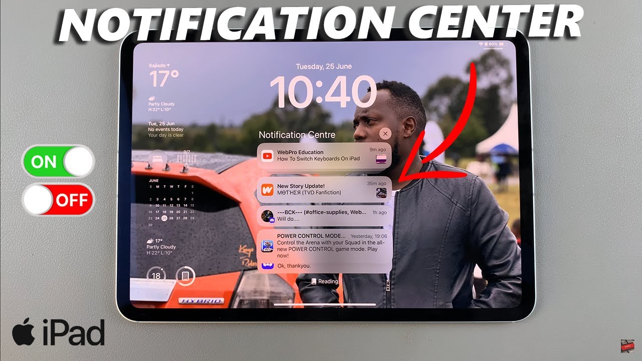 How To Enable Disable Notification Center On IPad YouTube