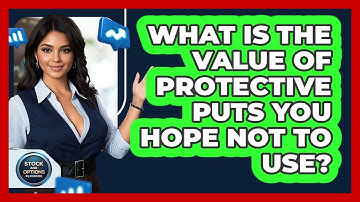 What Is The Value Of Protective Puts You Hope Not To Use? - Stock and Options Playbook