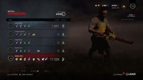 Dead by Daylight PS4 gameplay Leatherface 4 man rage quit