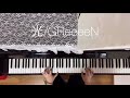 【ピアノ】光/GReeeeN(簡単ver)