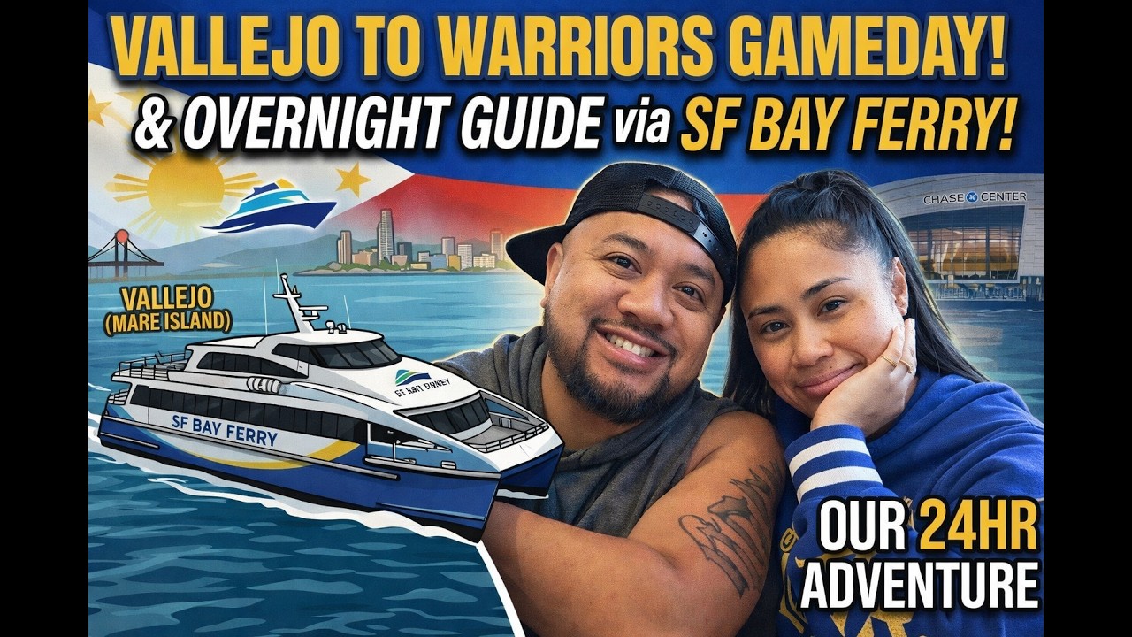 From Vallejo: The Ultimate Golden State Warriors Gameday & Overnight Guide via SF Bay Ferry! 
