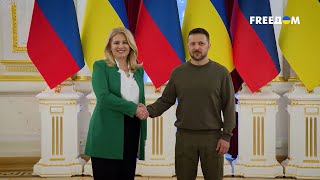 ⚡️ ЧАПУТОВА – в Киеве: кадры встречи и переговоров с ЗЕЛЕНСКИМ