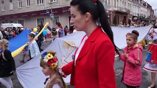 Парад вишиванок, День міста, Тячів, 23.09.2017