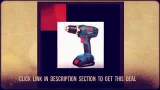 Bosch DDBB180-02 18V Lithium Cordless Drill w/ 2 Batteries (