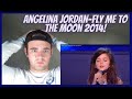 (FIRST TIME HEARING) Angelina Jordan-Fly Me To The Moon 2014l REACTION!