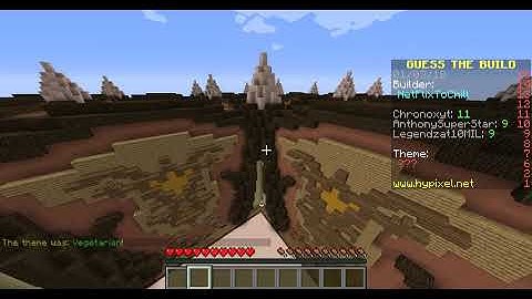 Minecraft - Hypixel Guess the Build