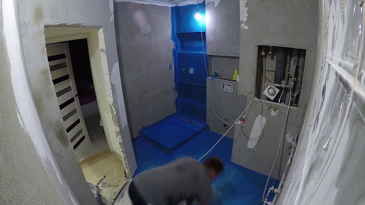 How to Renovate Bathroom step by step DIY 06 YouTube
