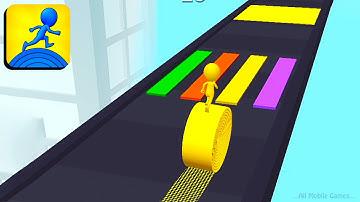 Spiral Roller Run - Gameplay Walkthrough Part 2 - Android IOS (Level 6-8)