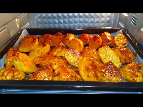 Курица с Картошкой Обалденно вкусный рецепт! Лучший Кисло-Сладкий Соус для Курицы💯