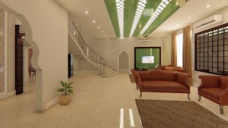 Interior design villa 550 msq    -  فيلا تصميم داخلي مساحة البناء (٥٥٠ متر مربع)