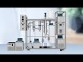 Stainless Steel Short Path Hemp Oil Wiped Film Molecular Distillation equipment