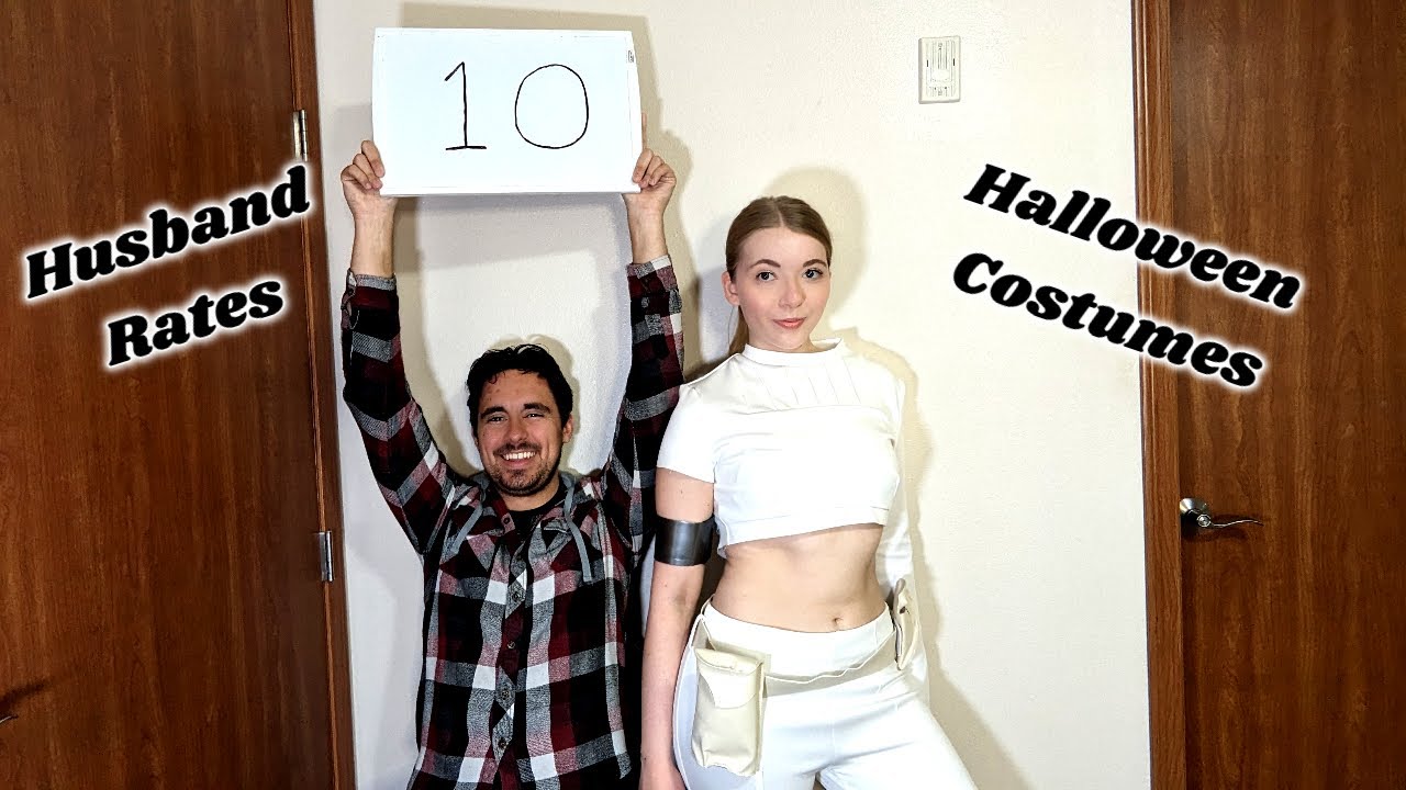 Муж оценил мои костюмы на Хэллоуин!