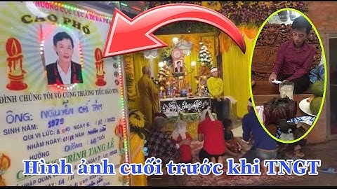 Hình ảnh cuối cùng NS Quán Quân Tài Tử Miệt Vườn Nguyễn Chí Tâm trước khi TN.GT