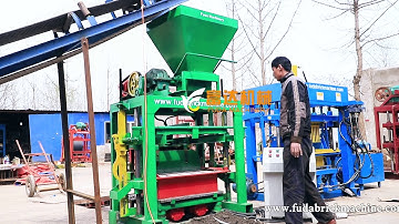QT40-1 concrete hollow block machine,manual cement paving brick machine
