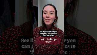 Can you guess the lyrics? #songchallenge #guessthelyrics