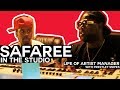 Safaree In The Studio (North Hollywood) [Life of Artist Manager]