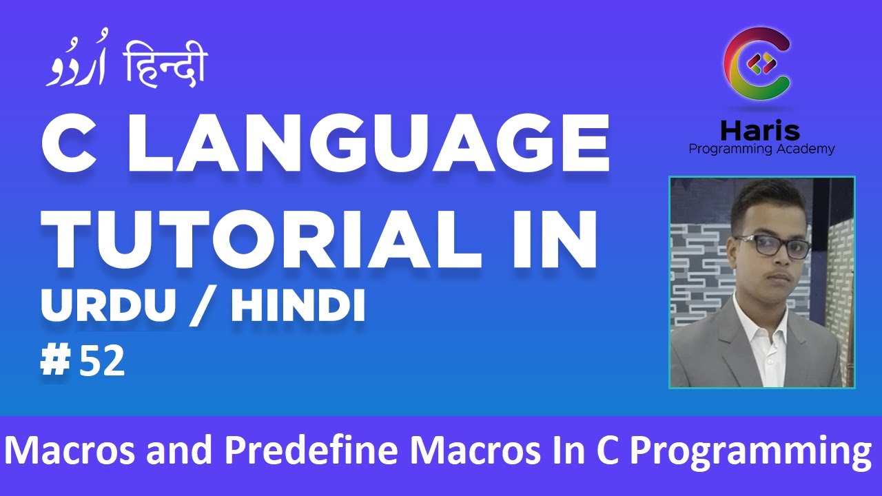What is Predefine Macros In C Programming Language | VSCode | Tutorial ...