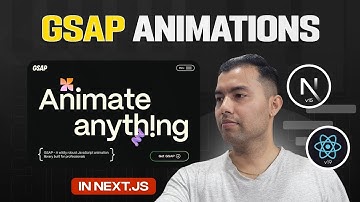 GSAP Animations in Next.js & ReactJS 🚀