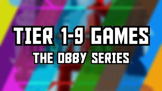 Tier 1-9 Games | Tiered Obbying